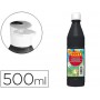 TEMPERA LIQUIDA JOVI 500 CC NEGRO