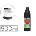 TEMPERA LIQUIDA JOVI 500 CC NEGRO