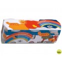 PASTA BLANDIVER 403 -ROJO VERDE AZUL -CAJA CON 3 BOTES