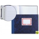 LIBRO CARTONE CUARTO APAISADO -100 HOJAS -HORIZONTAL