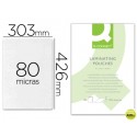 BOLSA DE PLASTIFICAR Q-CONNECT-303 X 426 MM -80 MC DIN A3