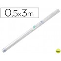 ROLLO PLASTICO ADHESIVO LIDERPAPEL 0.50X3 MT 50 MC -FORRALIBROS REMOVIBLE