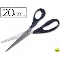 TIJERA OFICINA Q-CONNECT INOXIDABLE 8" -20 CM -BLISTER