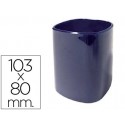 CUBILETE PORTALAPICES 102-A PLASTICO AZUL 103X80 MM