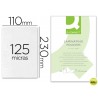 BOLSA DE PLASTIFICAR Q-CONNECT-110 X 230 MM -125 MC -CARNET DE CONDUCIR