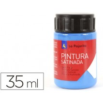 PINTURA LATEX LA PAJARITA CYAN 35 ML