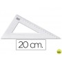 CARTABON LIDERPAPEL 20 CM PLASTICO CRISTAL