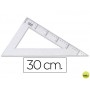 CARTABON LIDERPAPEL 30 CM PLASTICO CRISTAL