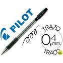 BOLIGRAFO PILOT BPS-GP NEGRO -SUJECION DE CAUCHO -TINTA BASE DE ACEITE -CON CAPUCHON