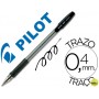 BOLIGRAFO PILOT BPS-GP NEGRO -SUJECION DE CAUCHO -TINTA BASE DE ACEITE -CON CAPUCHON