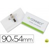 IDENTIFICADOR CON PINZA E IMPERDIBLE Q-CONNECT KF01567 -54X90 MM.