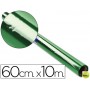 PAPEL CELOFAN ROLLO VERDE -0,60 X 10 MT