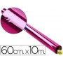 PAPEL CELOFAN ROLLO ROSA -0,60 X 10 MT