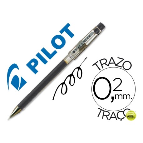 BOLIGRAFO PILOT PUNTA AGUJA G-TEC-C4 NEGRO
