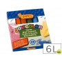 LAPICES CERA JOVICOLOR -CAJA DE 6 COLORES