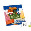 LAPICES CERA JOVICOLOR -CAJA DE 6 COLORES
