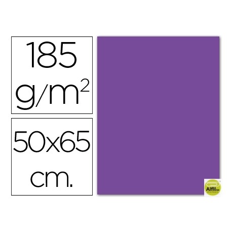 CARTULINA GUARRO VIOLETA -50X65 CM -185 GR
