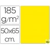 CARTULINA GUARRO AMARILLO CANARIO 50X65 CM 185 GR