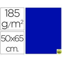 CARTULINA GUARRO AZUL ULTRAMAR-50X65 CM -185 GR