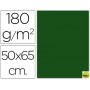 CARTULINA GUARRO VERDE ABETO 50X65 CM 180 GR
