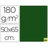 CARTULINA GUARRO VERDE ABETO 50X65 CM 180 GR