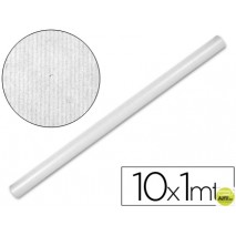 PAPEL KRAFT LIDERPAPEL BLANCO -ROLLO 10X1 MT