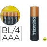 PILA DURACELL ALCALINA SIMPLY AAA BLISTER CON 4 PILAS