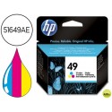 INK-JET HP DJ N.49 TRICOLOR 22.8ML DESKJET 350 600 610 640C 656C 660C 670 690 692 695DESKWRITER