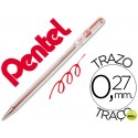 BOLIGRAFO PENTEL BK-77 B ROJO