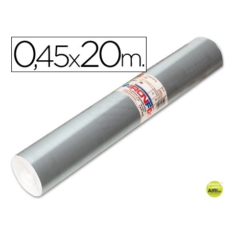 ROLLO ADHESIVO AIRONFIX ESPECIAL PLATA 69193 -ROLLO DE 20 MT