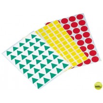 GOMETS FIGURAS GEOMETRICAS 993-BOLSA CON 12 HOJAS