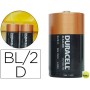 PILA DURACELL ALCALINA PLUS D BLISTER CON 2 PILAS