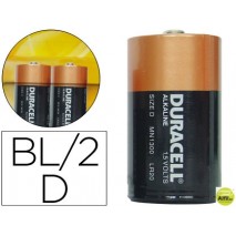 PILA DURACELL ALCALINA PLUS D BLISTER CON 2 PILAS