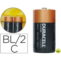 PILA DURACELL ALCALINA PLUS C BLISTER CON 2 PILAS