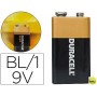 PILA DURACELL ALCALINA PLUS 9 VOLT BLISTER CON 1 PILA
