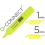 ROTULADOR Q-CONNECT FLUORESCENTE AMARILLO PUNTA BISELADA