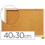 PIZARRA CORCHO Q-CONNECT 40X30 CM MARCO DE MADERA
