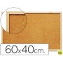 PIZARRA CORCHO Q-CONNECT 60X40 CM MARCO DE MADERA