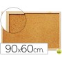 PIZARRA CORCHO Q-CONNECT 90X60 CM MARCO DE MADERA