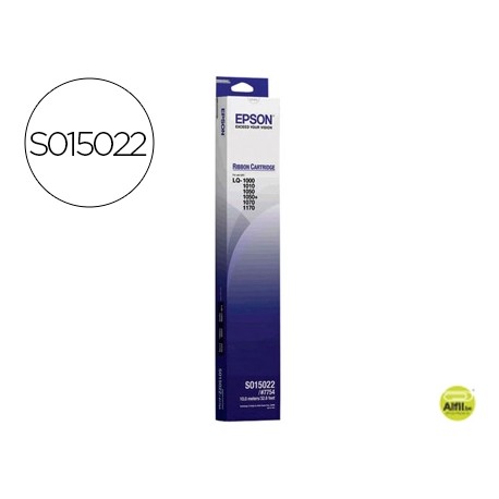 CINTA MAQUINA EPSON ORIGINAL LQ-1000/1010/1050/1070/1070+ 1170 NEGRA (7754)