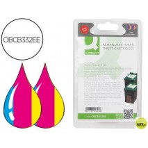 INK-JET Q-CONNECT COMPATIBLE HP OF 6300 SERIES 6315 PHOTOSMART C3180 DESKJET 5940 D4160 N.343 TRICOL