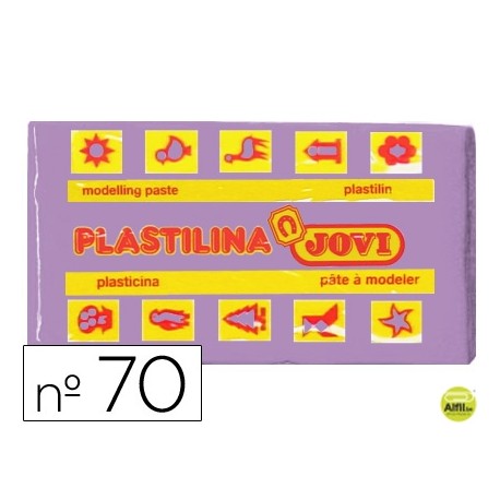 PLASTILINA JOVI 70 LILA -UNIDAD -TAMAÑO PEQUEÑO