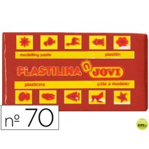 PLASTILINA JOVI 70 MARRON -UNIDAD -TAMAÑO PEQUEÑO