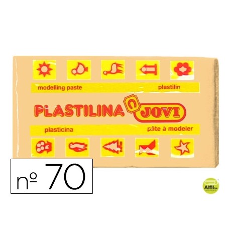 PLASTILINA JOVI 70 CARNE -UNIDAD -TAMAÑO PEQUEÑO