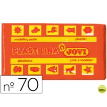 PLASTILINA JOVI 70 NARANJA -UNIDAD -TAMAÑO PEQUEÑO