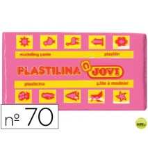 PLASTILINA JOVI 70 ROSA -UNIDAD -TAMAÑO PEQUEÑO