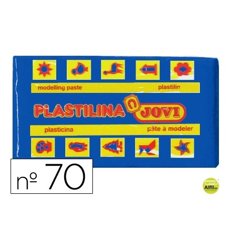 PLASTILINA JOVI 70 AZUL OSCURO -UNIDAD TAMAÑO PEQUEÑO