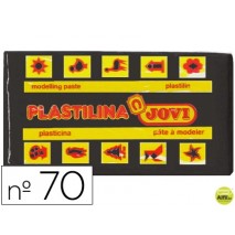 PLASTILINA JOVI 70 NEGRO -UNIDAD -TAMAÑO PEQUEÑO