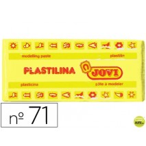 PLASTILINA JOVI 71 AMARILLO CLARO -UNIDAD -TAMAÑO MEDIANO