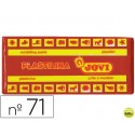 PLASTILINA JOVI 71 MARRON -UNIDAD -TAMAÑO MEDIANO